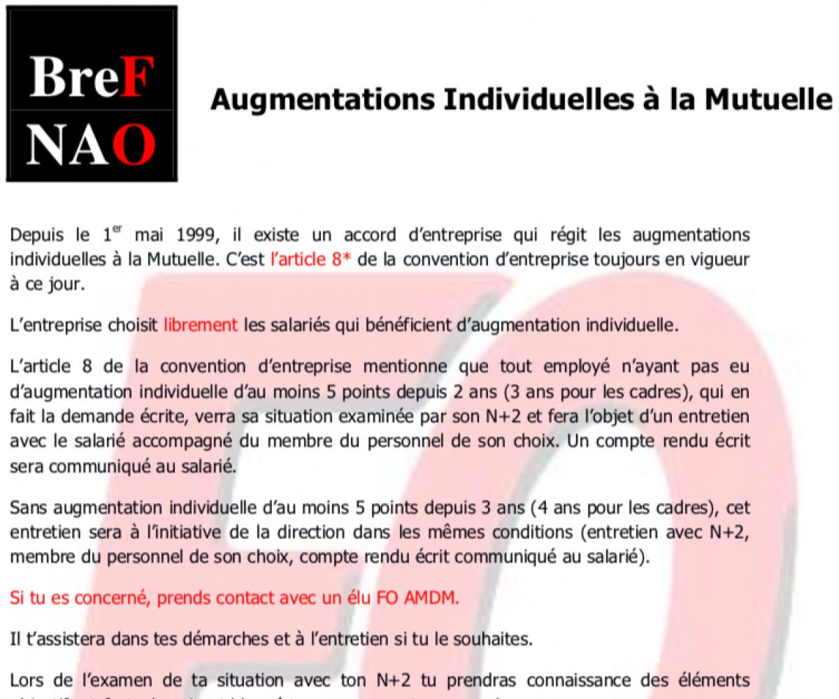 Negociations Fo Mutuelle Des Motards