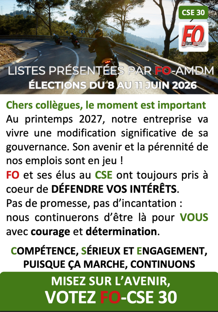Élections au CSE de 2026 : tract N°2
