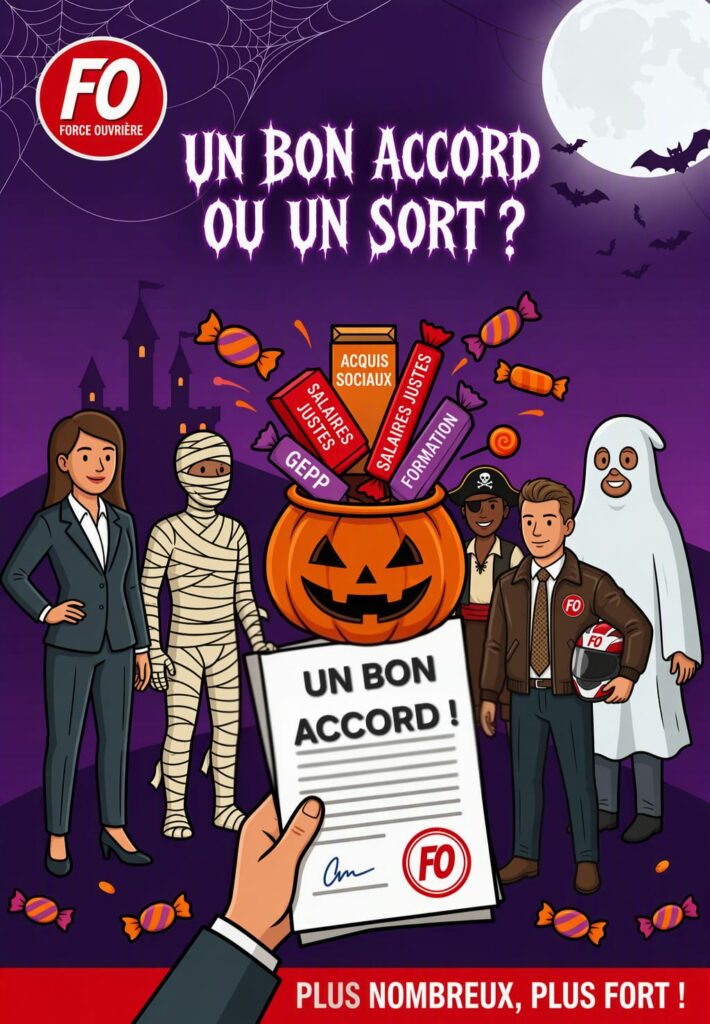 HALLOWEEN 2026, faites « peur » à votre employeur > syndiquez-vous !